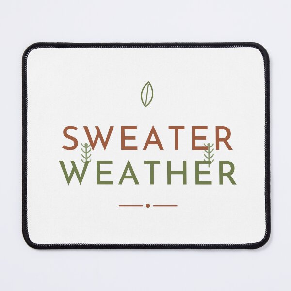 Item preview, Sweater Weather - Minimalist Cozy Fall Tee designed and sold by RankShift.