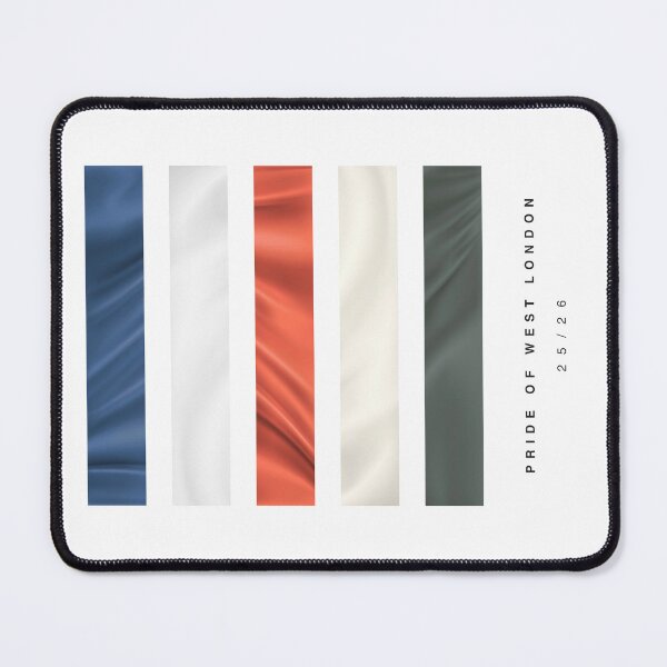 Item preview, ‘Pride of West London’ 25/26 Football Kit Hue Palette - Blue & White designed and sold by The Colourful Game.