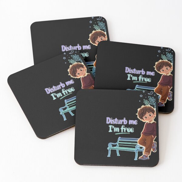 Item preview, Disturb Me I'm Free Cartoon designed and sold by ExploreAura Studio.