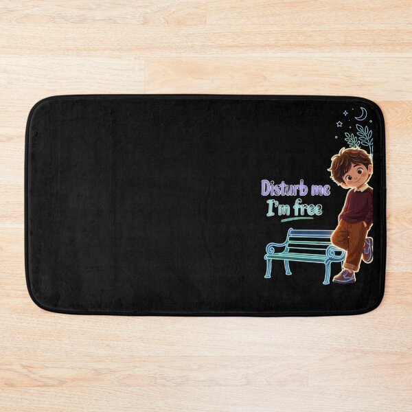Item preview, Disturb Me I'm Free Cartoon designed and sold by ExploreAura Studio.