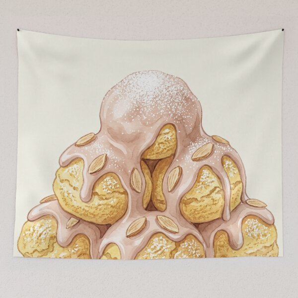 Item preview, Profiterole Mountain with Pastel Chocolate Glaze designed and sold by 0Zetgest.