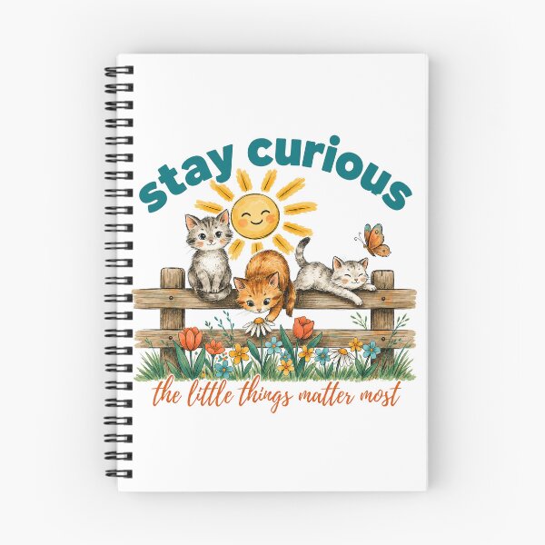 Item preview, Stay Curious Kittens designed and sold by J-CCreations.