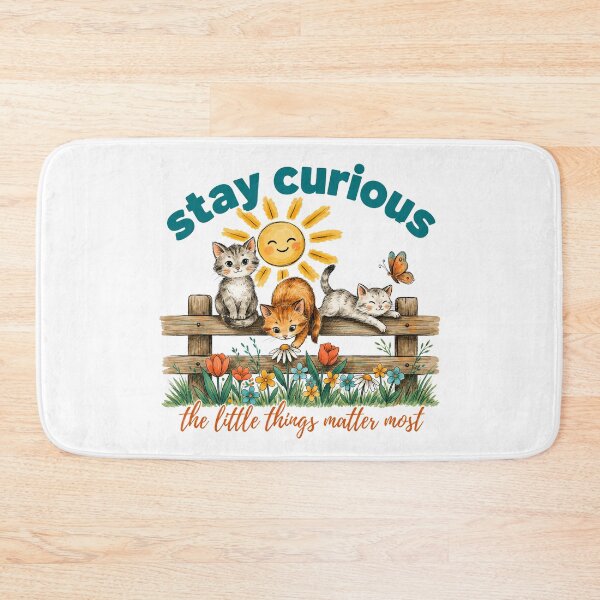 Item preview, Stay Curious Kittens designed and sold by J-CCreations.