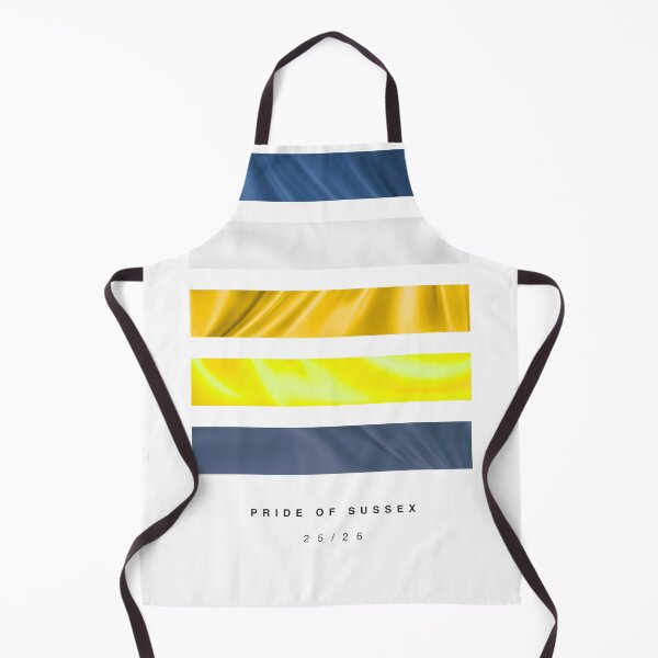 Item preview, ‘Pride of Sussex’ 25/26 Football Kit Hue Palette - Blue, White & Yellow designed and sold by The Colourful Game.