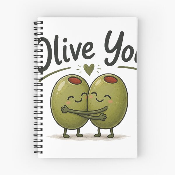 Item preview, Olive You | Cute Olive Pun Cartoon T-Shirt designed and sold by classthetic.