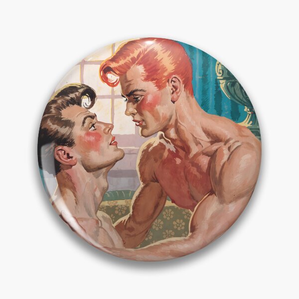 Item preview, Vintage Gay Romance Art – Retro Queer Passion designed and sold by gayishdesign.