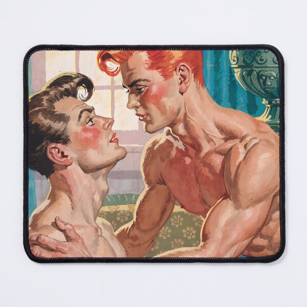 Item preview, Vintage Gay Romance Art – Retro Queer Passion designed and sold by gayishdesign.