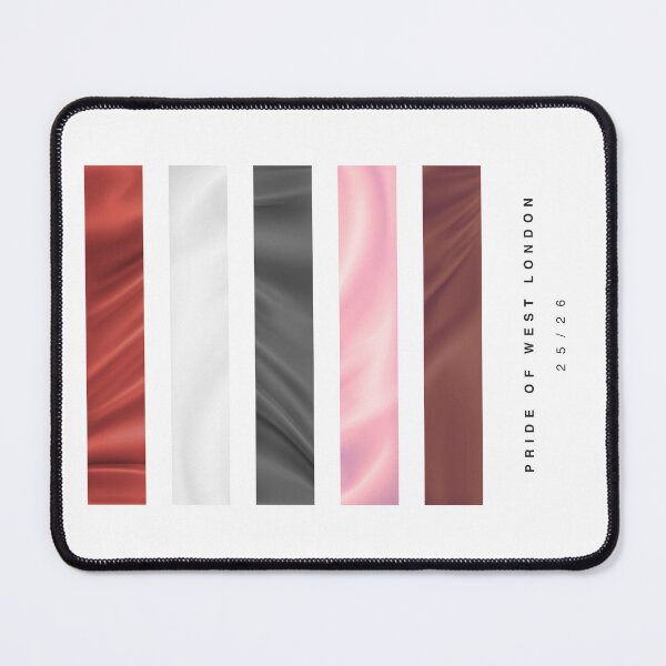 Item preview, ‘Pride of West London’ 25/26 Football Kit Hue Palette - Red & White designed and sold by The Colourful Game.