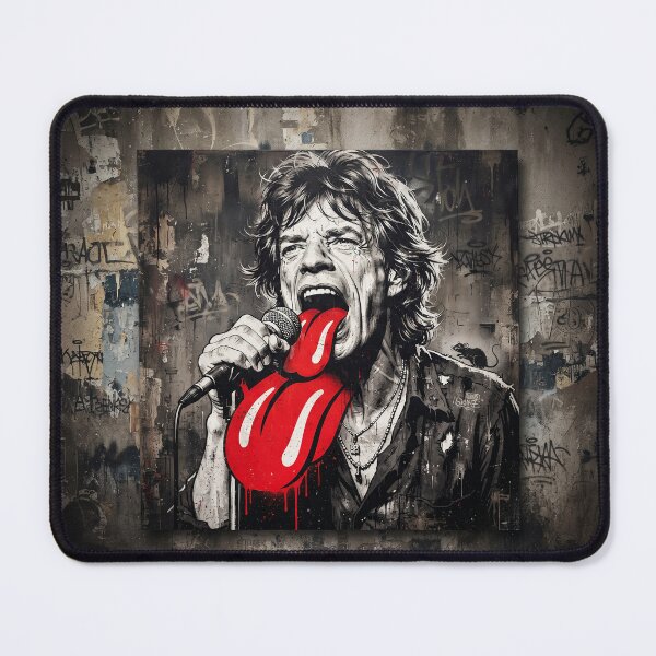 Item preview, Mick Jagger Street Art designed and sold by Home Decor Art.