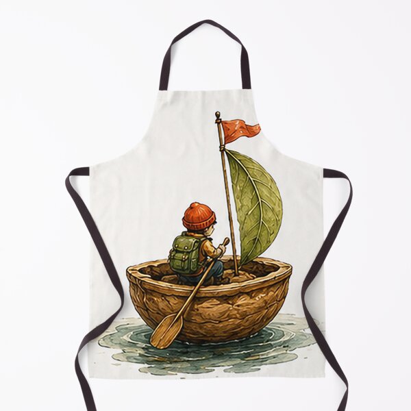 Item preview, Tiny Sailor in a Walnut Shell Boat designed and sold by Sara-Ai.