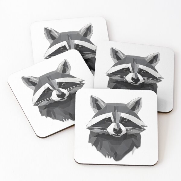 Item preview, Low Poly 3D Jimothy Raccoon Gaming Meme designed and sold by Gurjeetpixelart.