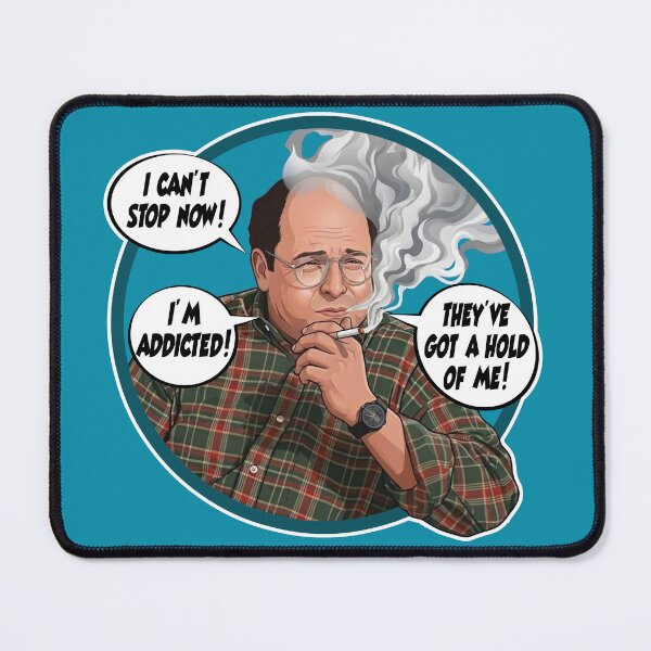 Item preview, George smokes! designed and sold by Deviant Logic Design.