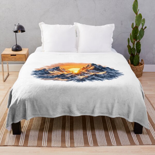Item preview, Sunset Over Snowy Peaks tshirts, phone cases and more designed and sold by MixPhoneCases.