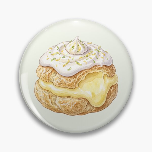 Item preview, Sicilian Lemon Cream Choux Pastry Dessert designed and sold by 0Zetgest.