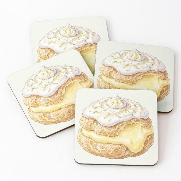 Item preview, Sicilian Lemon Cream Choux Pastry Dessert designed and sold by 0Zetgest.