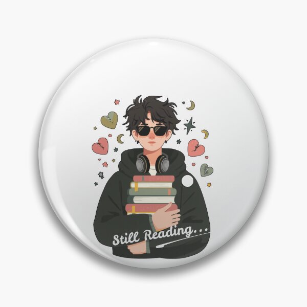 Item preview, Still Reading | Cozy Bookworm Cartoon designed and sold by KaienathA.