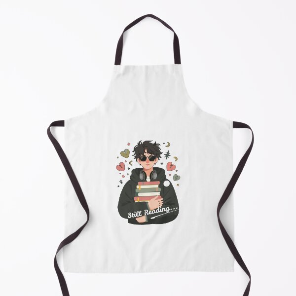 Item preview, Still Reading | Cozy Bookworm Cartoon designed and sold by KaienathA.