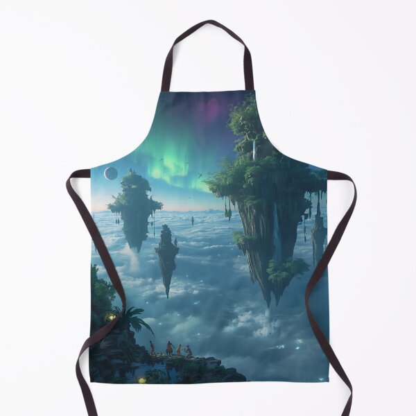 Item preview, Bioluminescent Sky Reef Alien Fantasy Landscape designed and sold by Luminous Wilds.