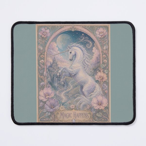 Item preview, Copy of Art Nouveau Magic Happens Unicorn  designed and sold by Spellhorn13.