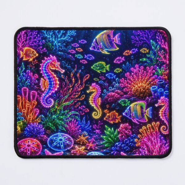 Item preview, Neon Ocean designed and sold by Scrapcrafty’s Digital Art Studio.