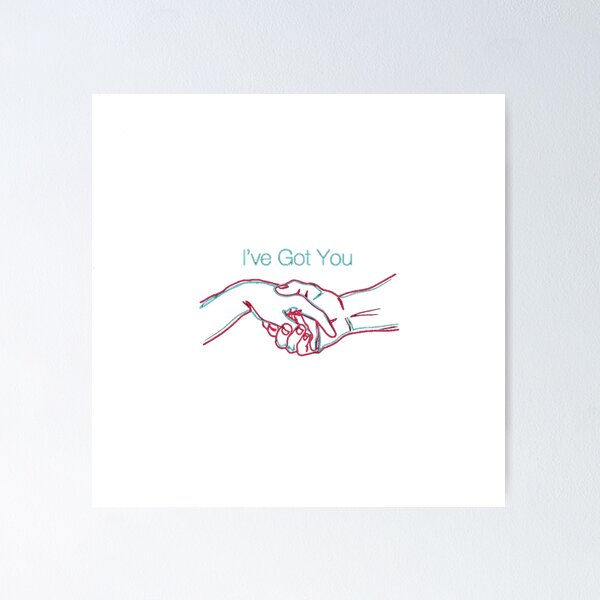 Item preview, I've Got You Holding Hands Motivational Design  designed and sold by DignityLab.