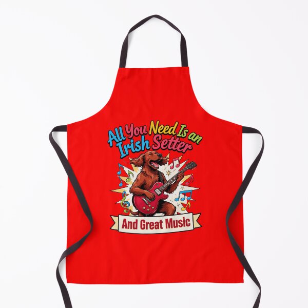 Item preview, Dog Pet Owner Irish Setter All You Need Is A Irish Setter And Great Music Art Design designed and sold by fantasticdesign.