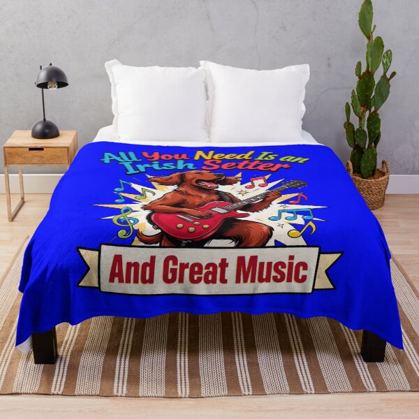 Item preview, Dog Pet Owner Irish Setter  All You Need Is A Irish Setter And Great Music Art Design designed and sold by fantasticdesign.