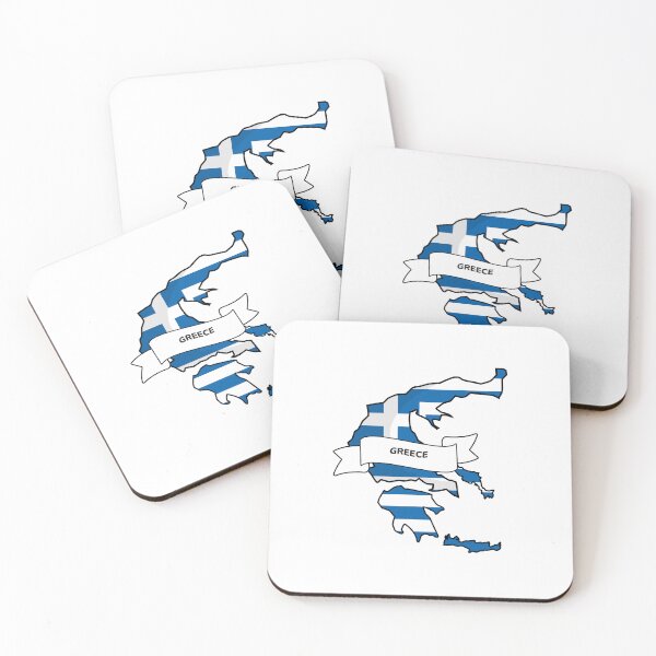 Item preview,  Greece Map Flag Silhouette Graphic designed and sold by Travel.Art.