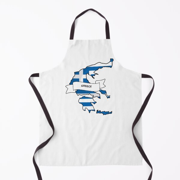 Item preview, Greece Map Flag Silhouette Graphic designed and sold by Travel.Art.