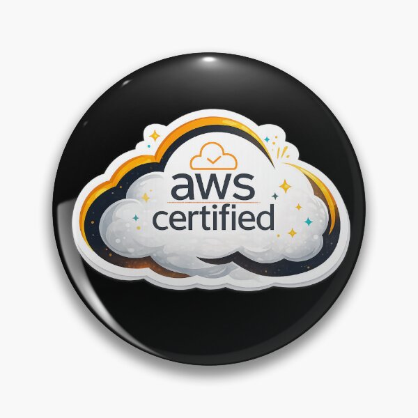 Item preview, AWS Certified | Cloud Certification Design | Stickers, T-Shirts, Mugs, Caps, Pins, Backpacks & More designed and sold by I am Certified.