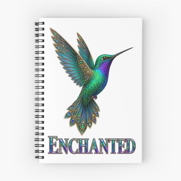 Item preview, Enchanted Jeweled Hummingbird in Emerald and Blue designed and sold by RoPrincess.