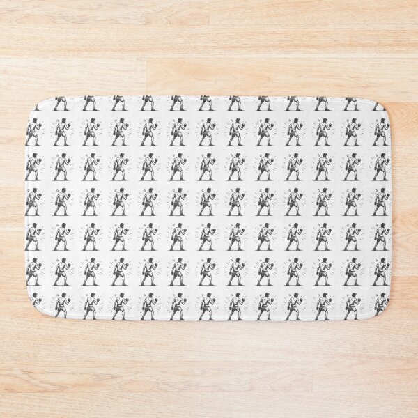 Item preview, Retro Minimalist Boxer Doodle Vintage Fighting Spirit Sketch designed and sold by Moizento.