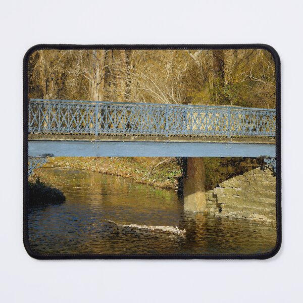 Item preview, The Blue Bridge at Elsah designed and sold by Robert Meyers-Lussier.