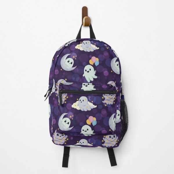 Item preview, Cute Celestial Ghosts and Stars Seamless Halloween Pattern designed and sold by StoriesInGrain.