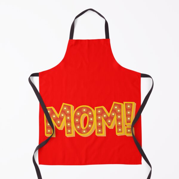Item preview, MOM! in red designed and sold by Design Join.