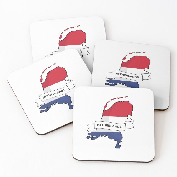 Item preview, Netherlands Map Flag Silhouette Graphic designed and sold by Travel.Art.