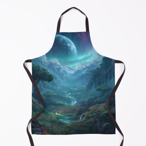 Item preview, Living Planet Heart Valley Alien Landscape designed and sold by Luminous Wilds.