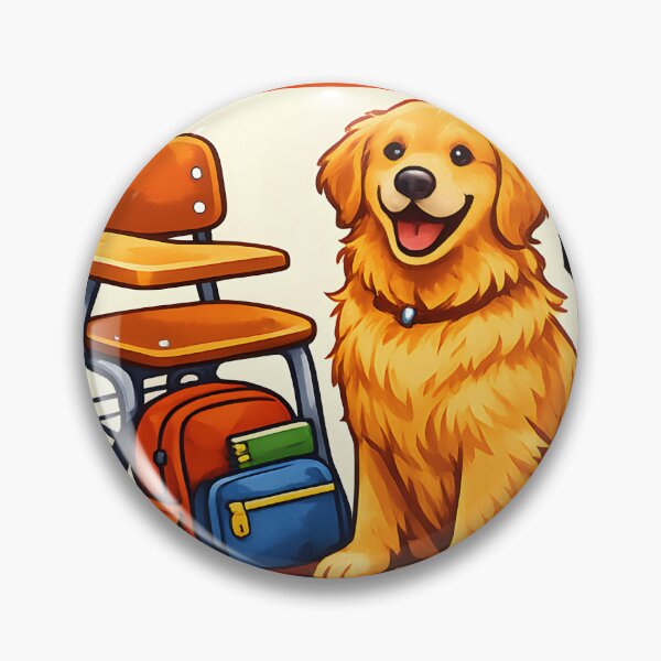Item preview, My Favorite Classroom Companion Has Four Paws – Golden Retriever Teacher Back to School Design designed and sold by Sahil Randhawa.