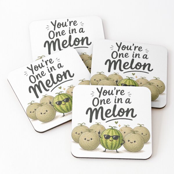 Item preview, You're One in a Melon | Cute Watermelon Pun Cartoon designed and sold by classthetic.