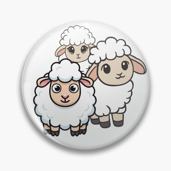 Item preview, Cute Sleeping Sheep and Moon with Stars designed and sold by AleksaDesignMTL.