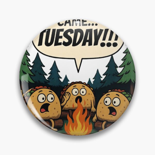 Item preview, Funny Tacos Campfire Tuesday Comic designed and sold by Nano-Threads.