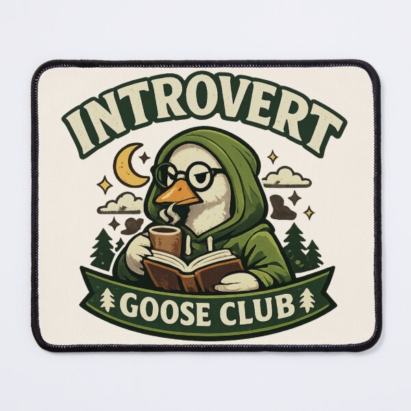 Item preview, Funny Introvert Goose Club designed and sold by legendaryskins.