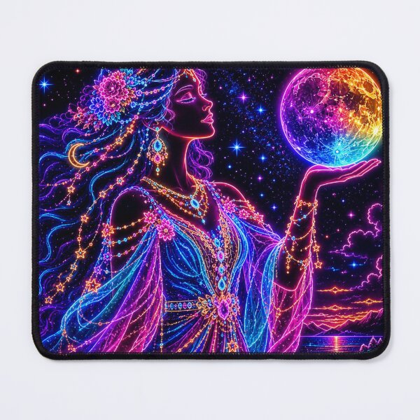 Item preview, Neon Moon Goddess  designed and sold by Scrapcrafty’s Digital Art Studio.