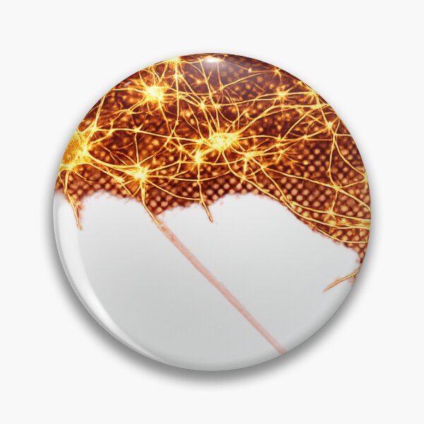 Item preview, Glowing Neural Network | Abstract AI Connection Pattern designed and sold by JMDG Studio.