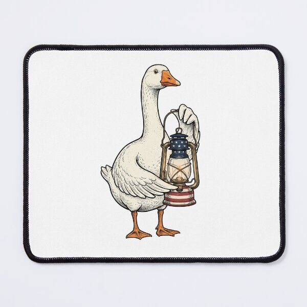 Item preview, Camping Lantern Goose designed and sold by Tiffany Roy.