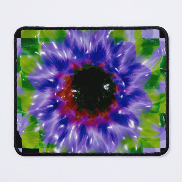 Item preview, Glossy Purple Flower Checkerboard designed and sold by bubblegoth.