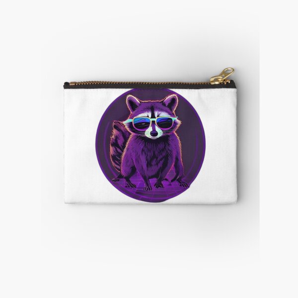 Item preview, 80s Outrun Shutter Shades Jimothy Raccoon Meme designed and sold by Gurjeetpixelart.
