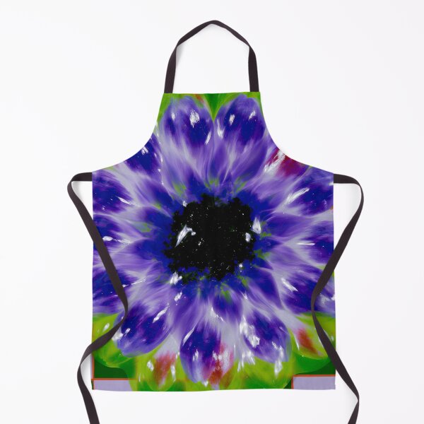 Artikelvorschau, Psychedelisches lila Blumenmandala entworfen und verkauft von bubblegoth.