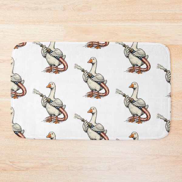 Item preview, Fire Hose White Goose designed and sold by Roy & Tiffany.
