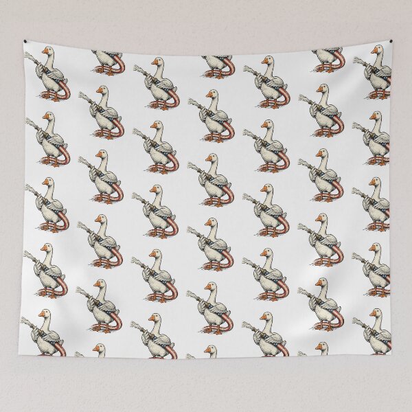 Item preview, Fire Hose White Goose designed and sold by Roy & Tiffany.